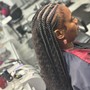 Freestyle braids with bondin/sewin