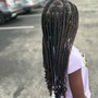 Kid's Braids knottless or boxbraids ages 6-9