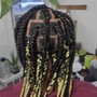 Tree Braids (SMALL) shoulder to mid back