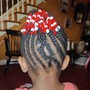 Kid's Braids with EXTENSIONS AGES 1-12 ( MEDIUM) shoulder to mid back