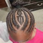 Tree Braids (SMALL) shoulder to mid back