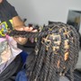 Basic shampoo+Retwist +2 strands or Plaits