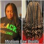 Medium Box Braids (Mid Back)