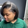 Shampoo/Blowdry(relaxed hair only)