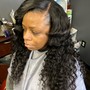 Shampoo/Blowdry(relaxed hair only)