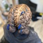 Kid's Braids (no hair added) ADD BEADS $5