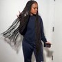 Knotless Box Braids- LARGE (Mid Back)