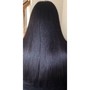 Natural Hair Silk Press