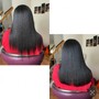 Natural Hair Silk Press