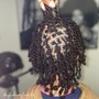 Large/Jumbo Two Strand Twist (w/ extensions)