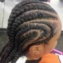 Boho knotless Braids