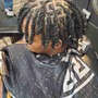 Loc Retwist (Back)