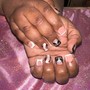 Gel Manicure - Nail Art (Natural Nails)