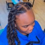 Box braids (medium)