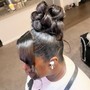 Slick Back Ponytail