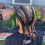 Small Boho/goddess braids