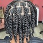 Two strand Twist (full head)