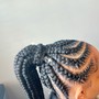 french curls braids