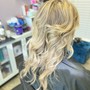 Partial highlights with haircuts (toner)