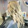 Partial highlights with haircuts (toner)