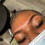 Hybrid Eyebrow Staining