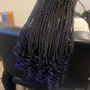 Color 1b  braiding hair