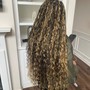 Goddess knotless Braids(medium)