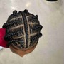 Individual Braids with natural hair