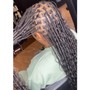 Medium Knotless Braids