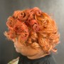 Crochet take down/Shampoo and blow dry