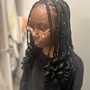 Medium Knotless Braids