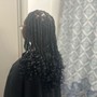 Medium Knotless Braids