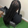 6-8 Stitch Braids (MID BACK LENGTH)