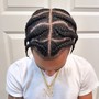 Men Cornrows w/ Designs