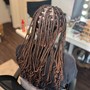 Medium Knotless braids