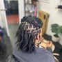 Loc Extensions Hair included