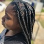 Freestyle scalp braids/ lemonade braids