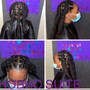 Small Knotless Braids/Twist (Teen/Adult)