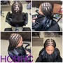 Kids (ages 4- 12) BOX BRAIDS