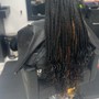 Large Knotless Braids