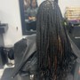 Small Knotless Braids