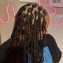 Boho knotless Braids