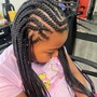 KIDS Braids natural hair NO EXTENSIONS