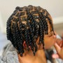 Island Twist over locs