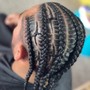 man bun box braids -large