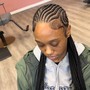 Knotless Goddess Bob Braids (hair included)