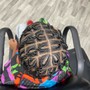 Individual Braids or twists /singles on natural hair