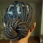 Braids French Curls