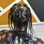 Kid’s straight back cornrows