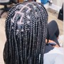 French Curl Knotless Braids